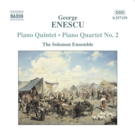 George Enescu (1881-1955): Klavierquintett op.29, CD