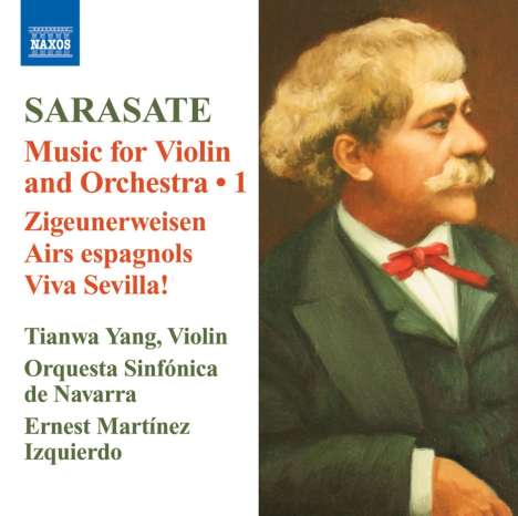 Pablo de Sarasate (1844-1908): Musik für Violine &amp; Orchester Vol.1, CD