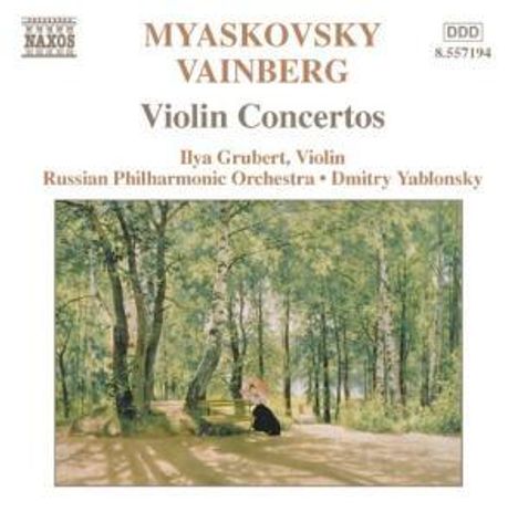 Nikolai Miaskowsky (1881-1950): Violinkonzert op.44, CD