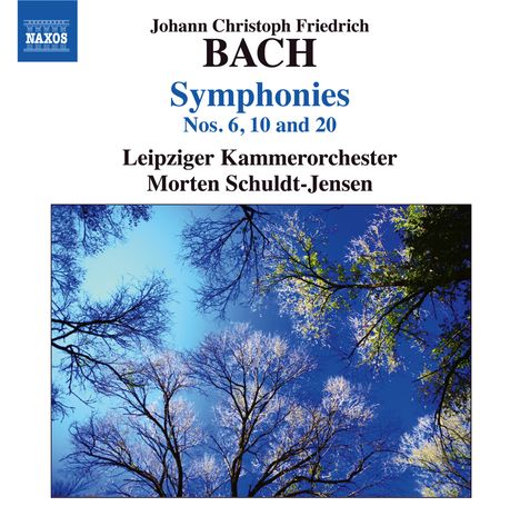 Johann Christoph Friedrich Bach (1732-1795): Symphonien HW I Nr.6,10,20, CD