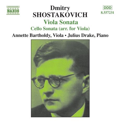 Dmitri Schostakowitsch (1906-1975): Sonate für Viola &amp; Klavier op.147, CD