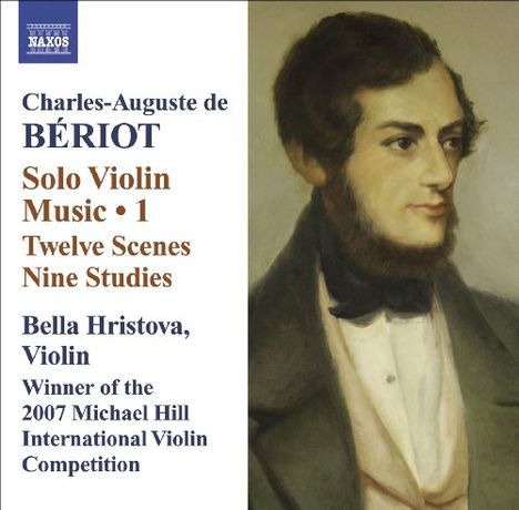 Charles-Auguste de Beriot (1802-1870): Musik für Violine solo Vol.1, CD