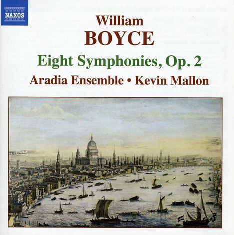 William Boyce (1711-1779): Symphonien op.2 Nr.1-8, CD