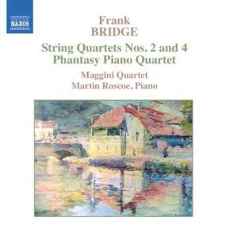 Frank Bridge (1879-1941): Streichquartette Nr.2 &amp; 4, CD