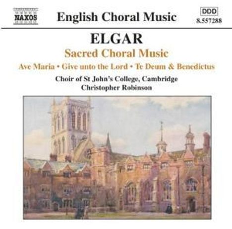 Edward Elgar (1857-1934): Geistliche Chorwerke, CD