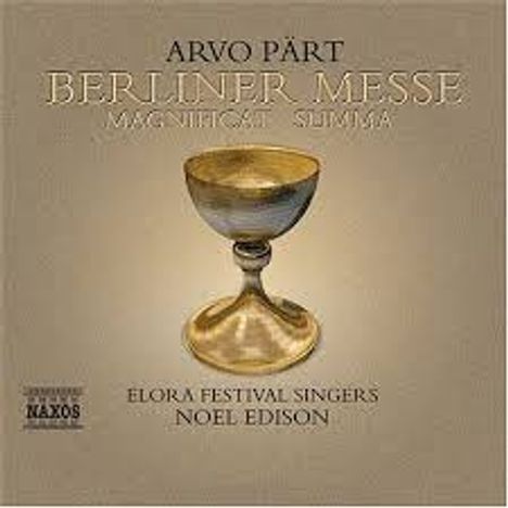 Arvo Pärt (geb. 1935): Berliner Messe, CD