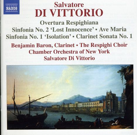 Salvatore di Vittorio (geb. 1967): Symphonien Nr.1 &amp; 2, CD