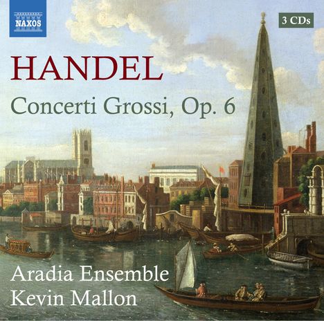 Georg Friedrich Händel (1685-1759): Concerti grossi op.6 Nr.1-12, 3 CDs