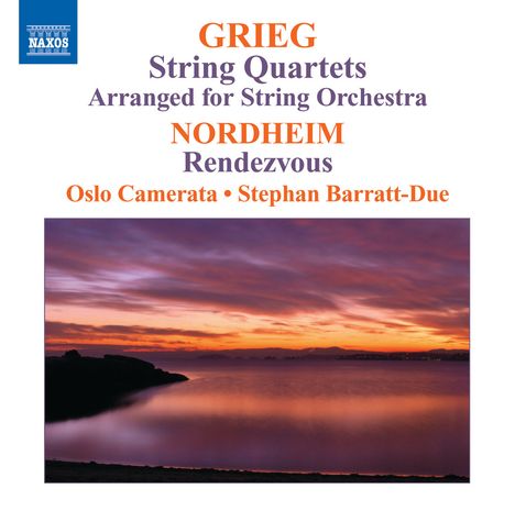 Edvard Grieg (1843-1907): Streichquartette Nr.1 &amp; 2 (arr.für Streichorchester), CD