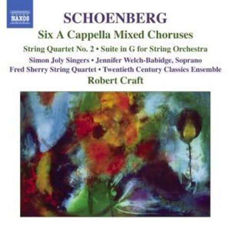 Arnold Schönberg (1874-1951): Streichquartett Nr.2 op.10, CD