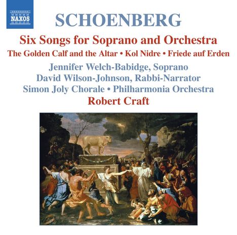 Arnold Schönberg (1874-1951): 6 Lieder für Sopran &amp; Orchester op.8, CD
