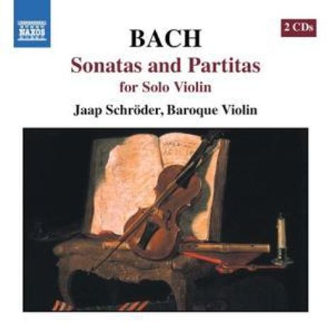 Johann Sebastian Bach (1685-1750): Sonaten &amp; Partiten für Violine BWV 1001-1006, 2 CDs