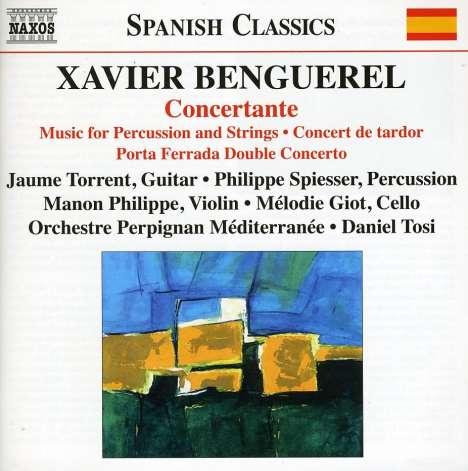 Xavier Benguerel (geb. 1931): Concertante für Gitarre &amp; Orchester, CD