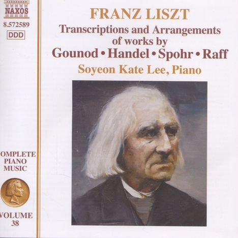 Franz Liszt (1811-1886): Klavierwerke Vol.38, CD