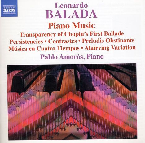 Leonardo Balada (geb. 1933): Klavierwerke, CD