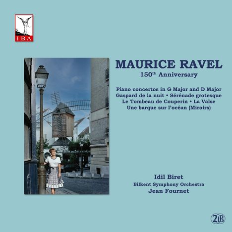 Maurice Ravel (1875-1937): Klavierkonzert G-dur (180g), 2 LPs