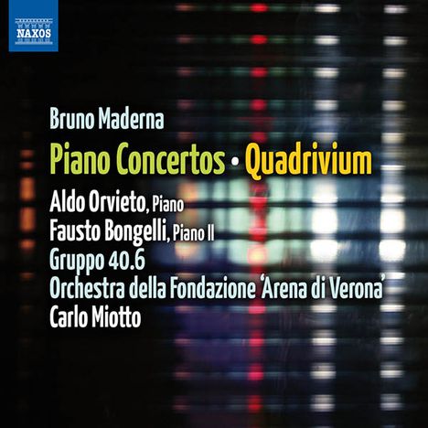 Bruno Maderna (1920-1973): Klavierkonzerte, CD