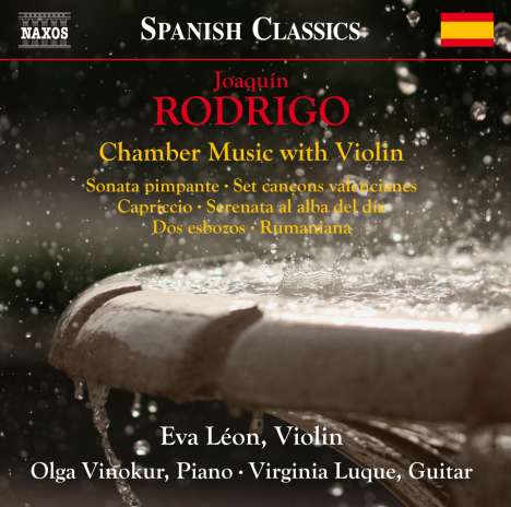 Joaquin Rodrigo (1901-1999): Kammermusik mit Violine, CD