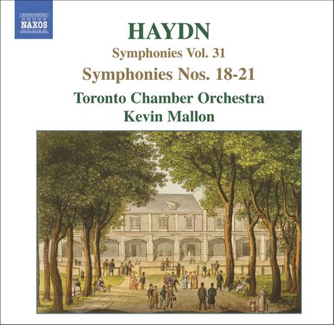 Joseph Haydn (1732-1809): Symphonien Nr.18-21, CD