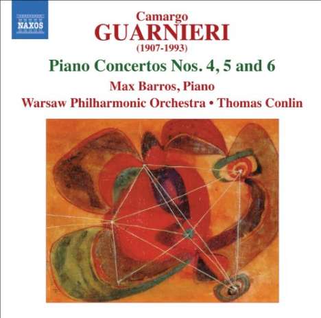 Mozart Camargo Guarnieri (1907-1993): Klavierkonzerte Nr.4-6, CD