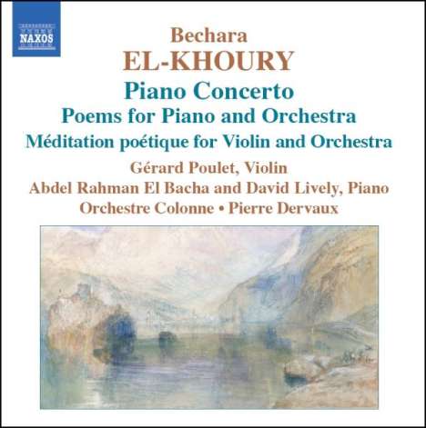 Bechara El-Khoury (geb. 1957): Klavierkonzert op.36, CD