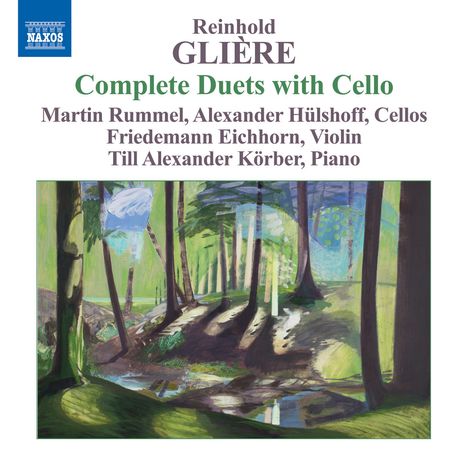 Reinhold Gliere (1875-1956): Sämtliche Duette mit Cello, CD