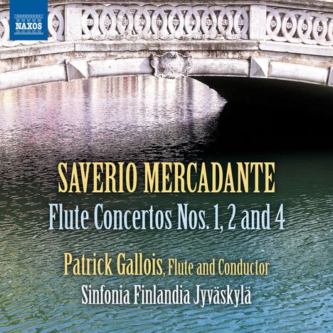 Saverio Mercadante (1795-1870): Flötenkonzerte Nr.1, 2, 4 (E-dur, e-moll, G-Dur), CD