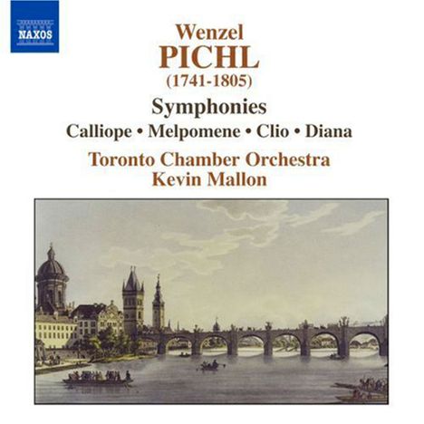 Wenzel Pichel (1741-1805): Symphonien Z.8,11,14,16, CD