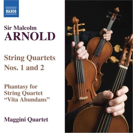 Malcolm Arnold (1921-2006): Streichquartette Nr.1 &amp; 2, CD