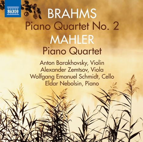 Johannes Brahms (1833-1897): Klavierquartett Nr.2 op.26, CD