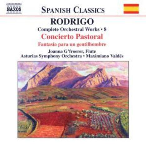 Joaquin Rodrigo (1901-1999): Orchesterwerke Vol.8, CD