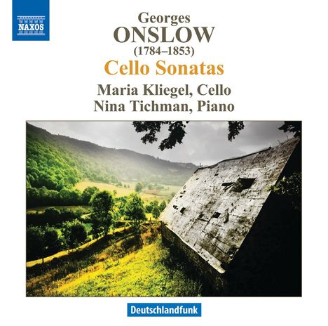 Georges Onslow (1784-1852): Sonaten für Cello &amp; Klavier op.16 Nr.1-3, CD