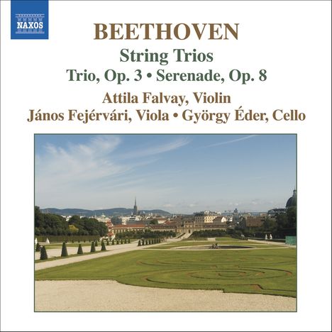 Ludwig van Beethoven (1770-1827): Streichtrios Nr.1 &amp; 2 (opp.3 &amp; 8), CD