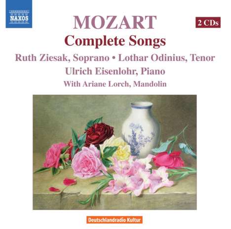 Wolfgang Amadeus Mozart (1756-1791): Lieder, 2 CDs