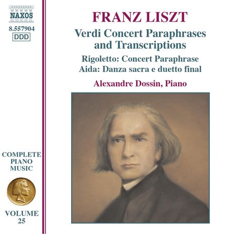Franz Liszt (1811-1886): Klavierwerke Vol.25, CD