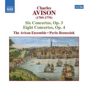 Charles Avison (1709-1770): Concerti op.3 Nr.1-6 &amp; op.4 Nr.1-8, 2 CDs