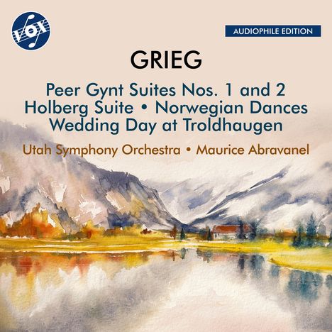 Edvard Grieg (1843-1907): Peer Gynt-Suiten Nr.1 &amp; 2, CD