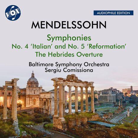 Felix Mendelssohn Bartholdy (1809-1847): Symphonien Nr.4 &amp; 5, CD