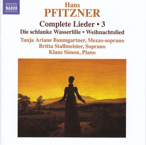 Hans Pfitzner (1869-1949): Sämtliche Lieder Vol.3, CD