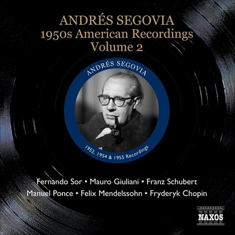 Andres Segovia - 1950s American Recordings Vol.2, CD