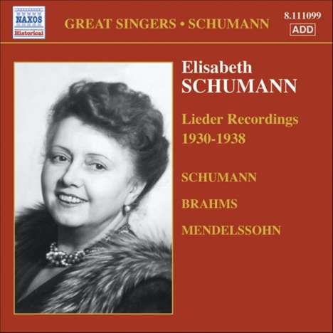 Elisabeth Schumann - Lieder Recordings, CD