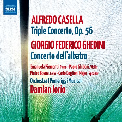 Alfredo Casella (1883-1947): Tripelkonzert op.56 für Klaviertrio &amp; Orchester, CD