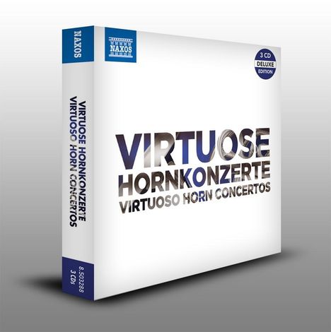 Virtuose Hornkonzerte, 3 CDs