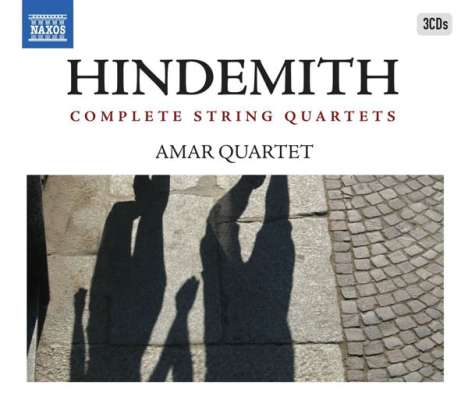 Paul Hindemith (1895-1963): Streichquartette Nr.1-7, 3 CDs