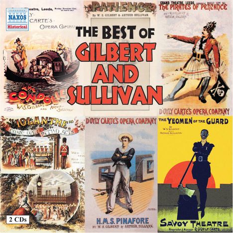 Arthur Sullivan (1842-1900): The Best of Gilbert &amp; Sullivan, 2 CDs