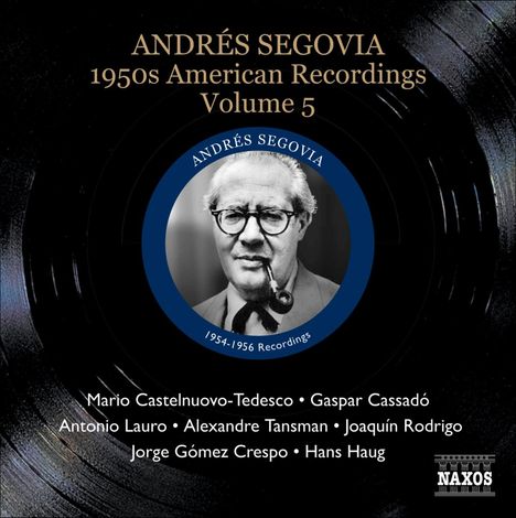 Andres Segovia - 1950s American Recordings Vol.5, CD