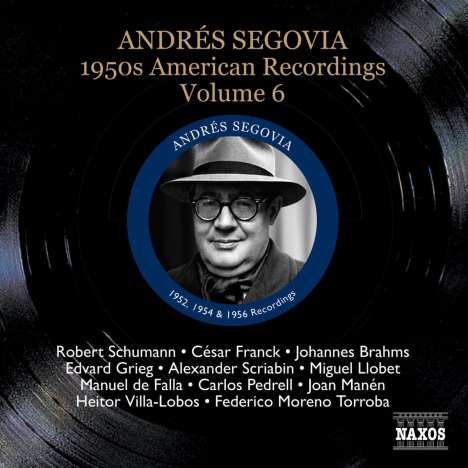 Andres Segovia - 1950s American Recordings Vol.6, CD