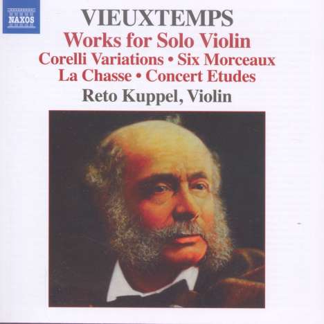 Henri Vieuxtemps (1820-1881): Werke für Violine solo, CD