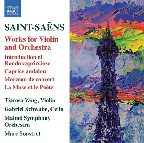 Camille Saint-Saens (1835-1921): Werke für Violine &amp; Orchester, CD
