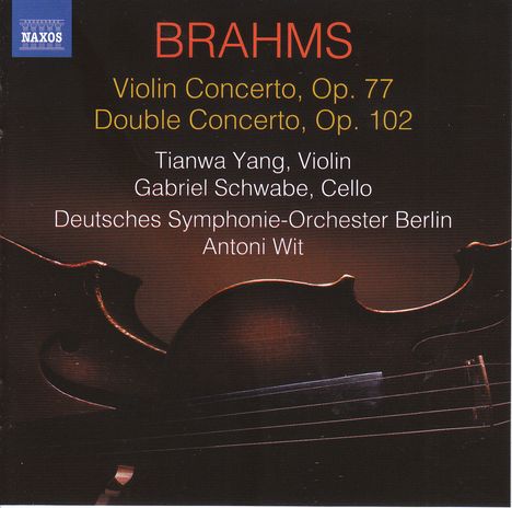 Johannes Brahms (1833-1897): Violinkonzert op.77, CD